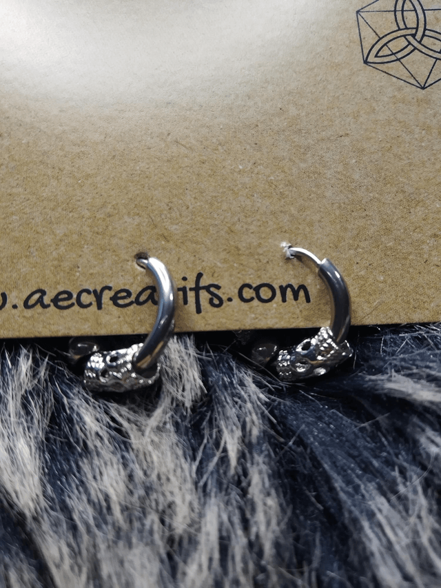 Puce viking anneaux 