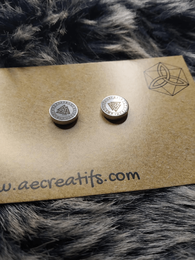 Puces viking valknut 