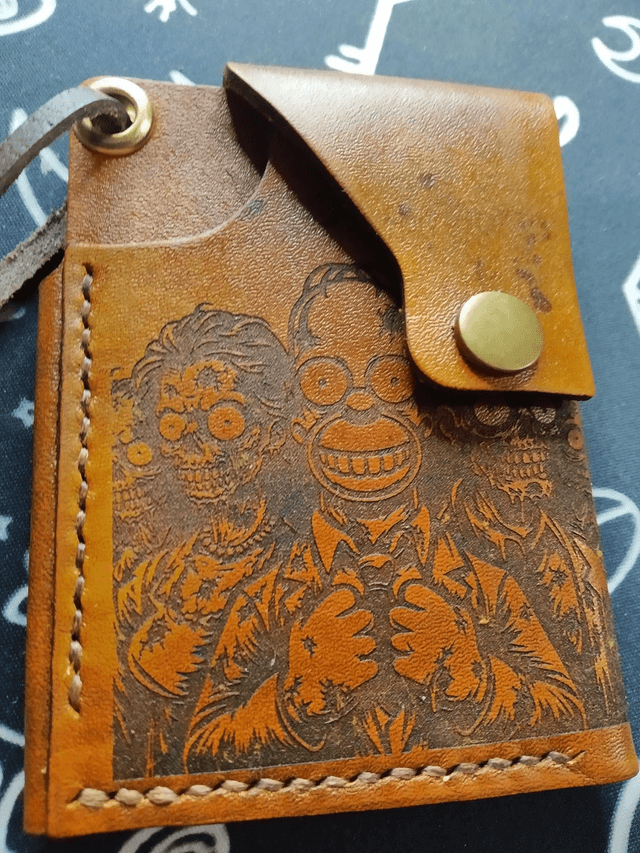 Porte carte collection zombies 