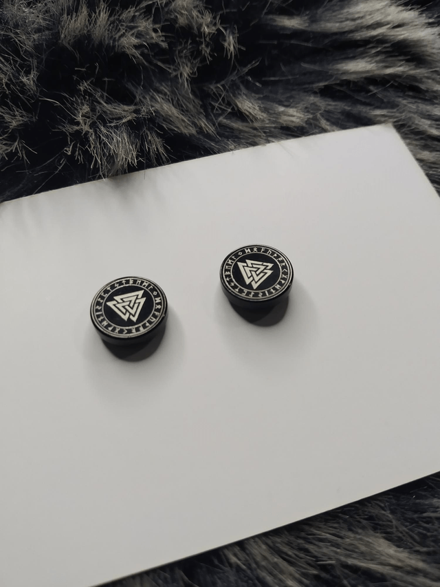 Puces viking valknut 