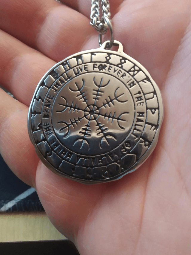 Collier viking acier inoxydable