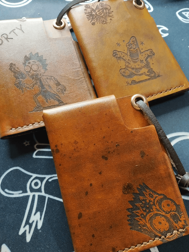 Porte carte collection zombies 