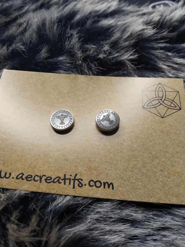 Puces viking marteau de Thor 