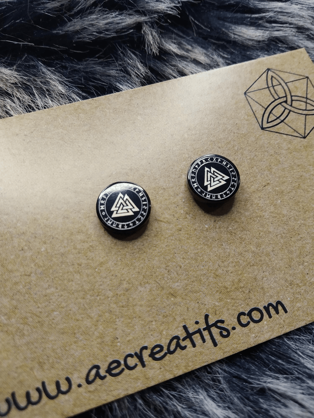 Puces viking valknut 