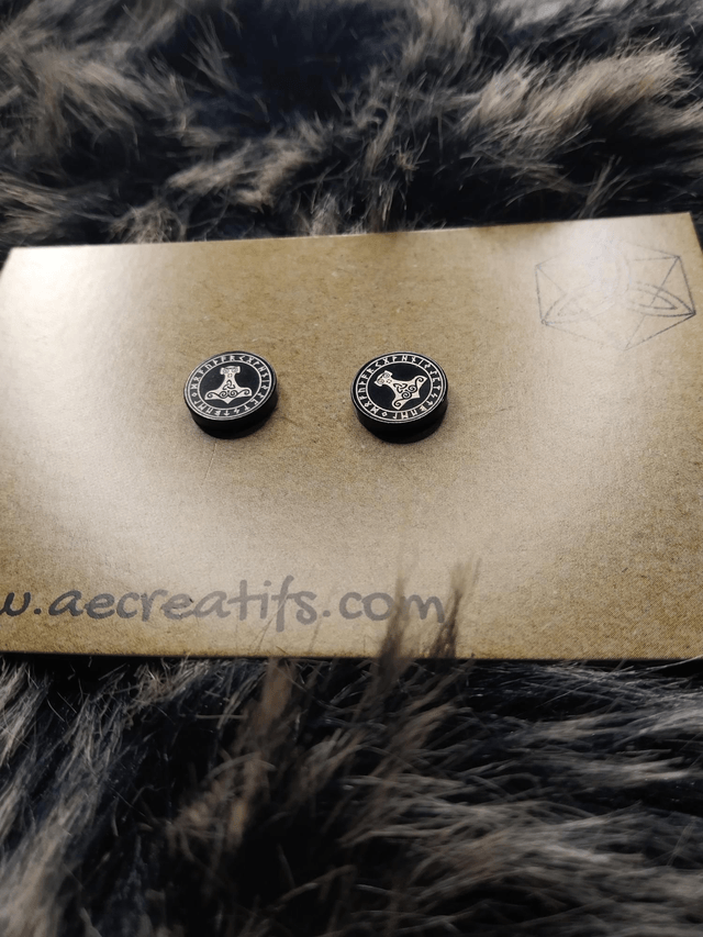 Puces viking marteau de Thor 