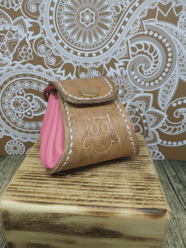 Bourse en cuir